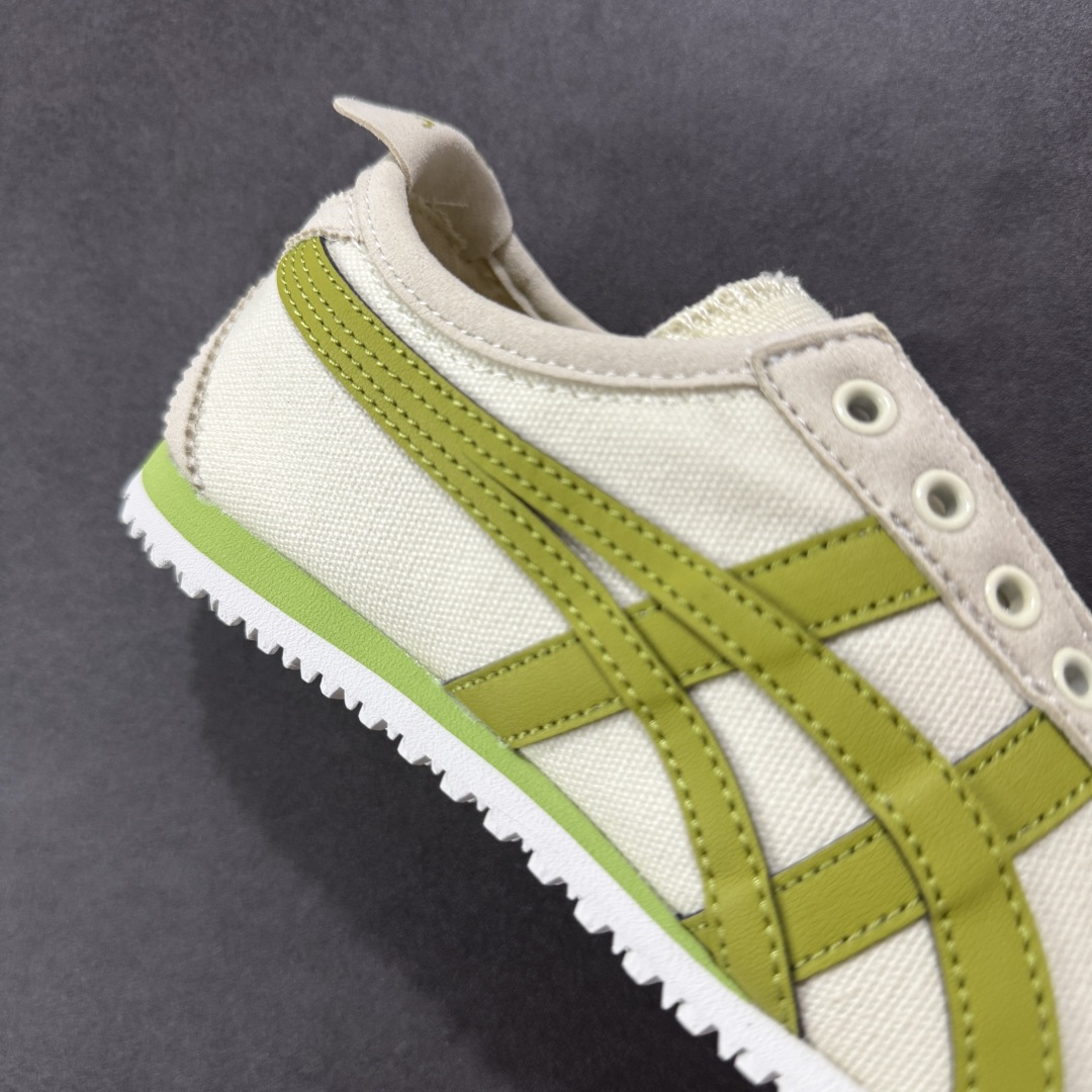 图片[6]-【公司级】亚瑟士 Onitsuka Tiger Mexico 66 Slip On 鬼冢虎复古时尚 舒适透气帆布织物鞋面耐磨防滑 休闲运动跑步鞋 虎底采用磨耐防橡滑胶底大富有弹性，缓减冲震休闲运动鞋。 尺码：36-45含半码-选品中心