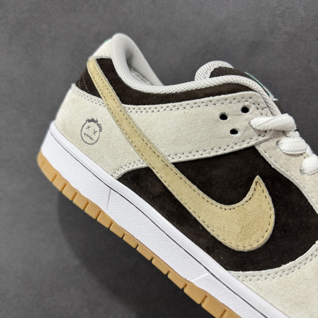 图片[6]-【纯原版】Nike Dunk SB 冰啡男孩 米棕 此款以简约大方的造型设计，给人以随性休闲的时尚格调，穿着舒适轻便，运动灵活自如，满足日常个性穿搭。 货号： HF3704-001 尺码： 36 36.5 37.5 38 38.5 39 40 40.5 41 42 42.5 43 44 44.5 45 46-选品中心