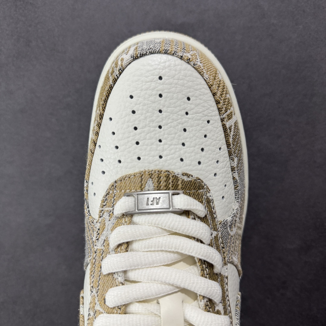 图片[8]-【定制版】Nike Air Force 1\’07 Low LV联名 卡其灰牛仔 空军一号低帮休闲运动板鞋  #3M反光 原楦头原纸板 原装鞋盒 定制五金配件 内置全掌气垫 原厂鞋底  货号：SC9207-542 尺码：36 36.5 37.5 38 38.5 39 40 40.5 41 42 42.5 43 44 44.5 45-选品中心