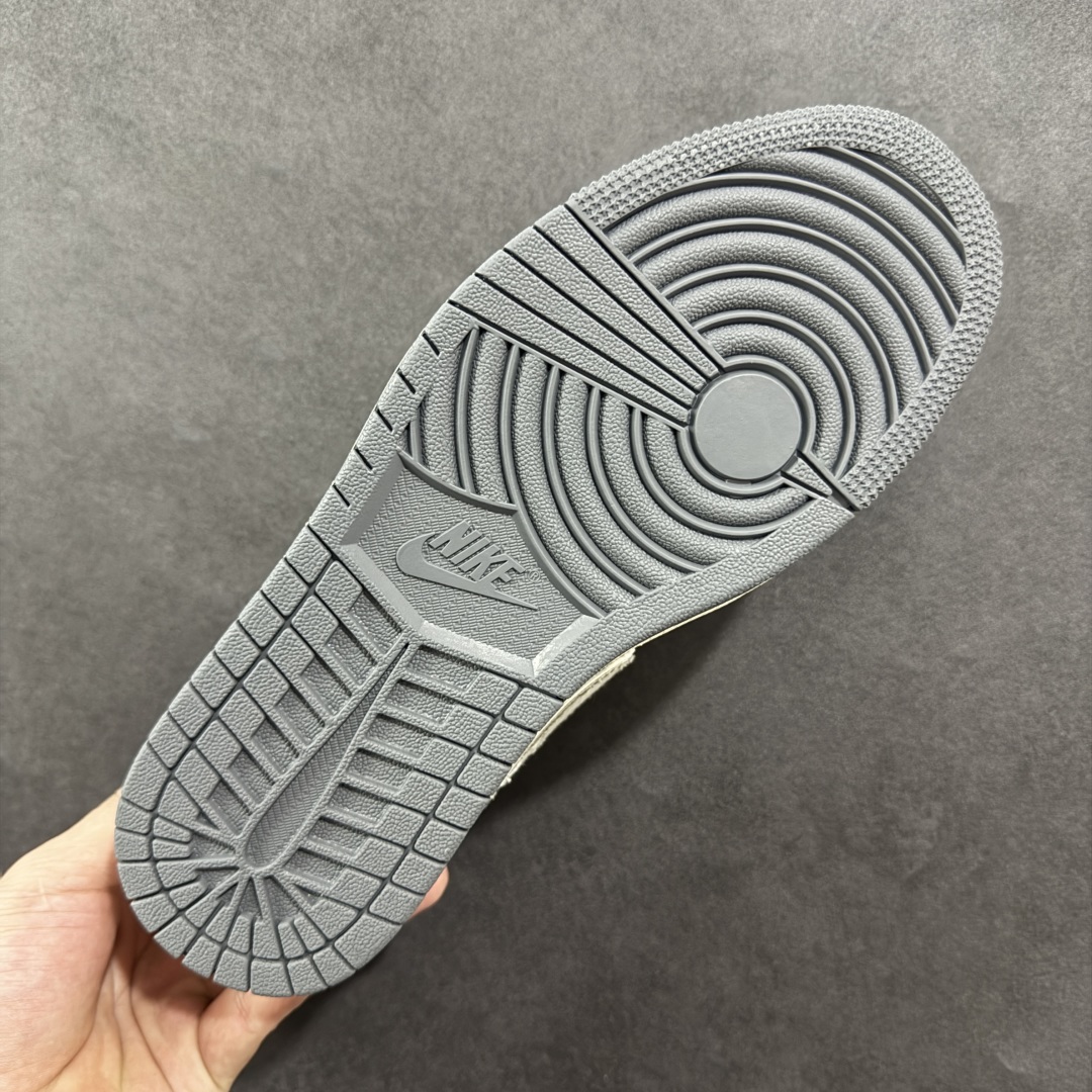 图片[9]-【定制版】Air Jordan 1 Low AJ1 乔1 LV联名 灰布勾抽绳 高端定制 低帮复古篮球鞋  #定制鞋盒 大厂纯原品质出货 超高清洁度 皮料切割干净无任何毛边 细节完美   货号：YX5066-357 尺码：36 36.5 37.5 38 36.5 39 40 40.5 41 42 42.5 43 44 44.5 45-选品中心