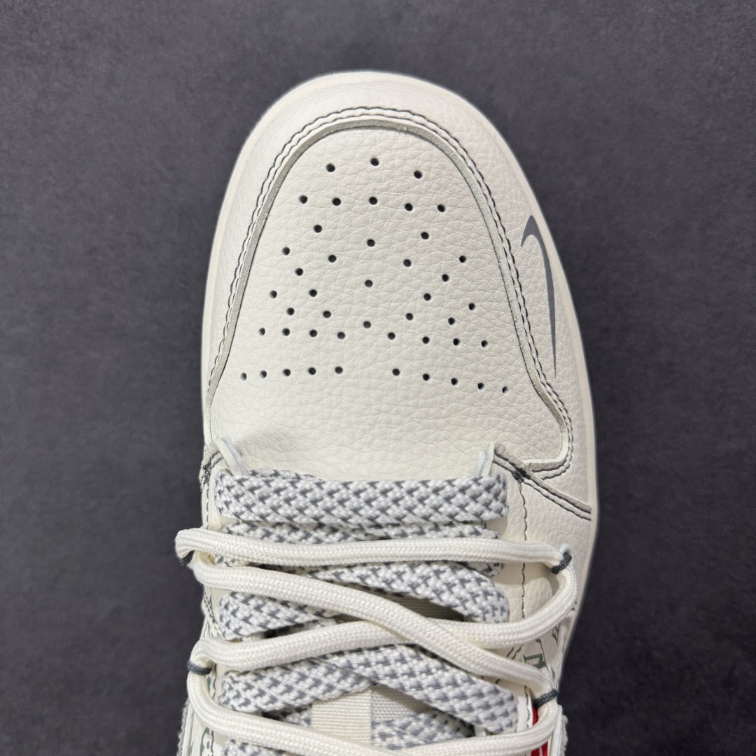 图片[8]-【定制版】Air Jordan 1 Low AJ1 乔1 LV联名 灰布勾抽绳 高端定制 低帮复古篮球鞋  #定制鞋盒 大厂纯原品质出货 超高清洁度 皮料切割干净无任何毛边 细节完美   货号：YX5066-357 尺码：36 36.5 37.5 38 36.5 39 40 40.5 41 42 42.5 43 44 44.5 45-选品中心