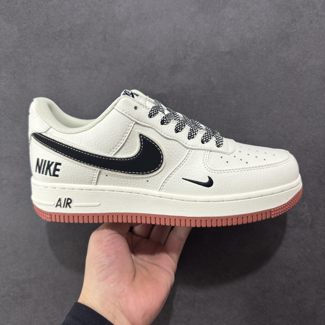 【定制版】海外限量发售！公司级NIke Air Force 1 \'07 Low “NIKE联名——米黑生胶”空军一号 低帮 运动鞋 休闲鞋 折边针车 工艺难度大 原楦头原纸板 原装鞋盒 定制五金配件 内置全掌气垫 原厂鞋底 货号：CS5288-021 尺码：36 36.5 37.5 38 38.5 39 40 40.5 41 42 42.5 43 44 44.5 45-选品中心