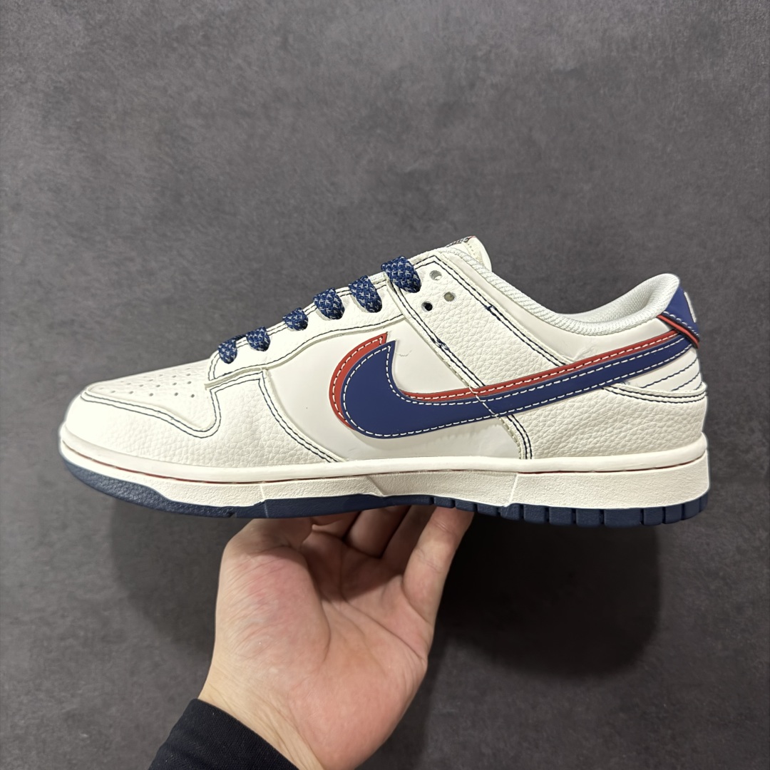 图片[2]-【定制版】Nike SB Dunk Low 古驰联名 红蓝双勾 周年高端定制 低帮休闲板鞋  #定制鞋盒 大厂纯原品质出货 超高清洁度 皮料切割干净无任何毛边 细节完美   货号：XS6089-607 尺码：36 36.5 37.5 38 36.5 39 40 40.5 41 42 42.5 43 44 44.5 45-选品中心