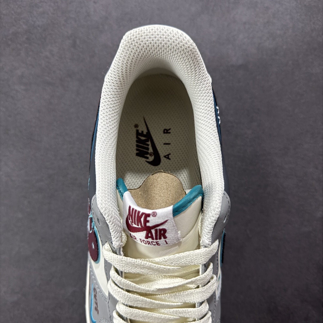 图片[7]-【定制版】Nike Air Force 1 “戒酒骷髅”“Stop drinking”空军一号定制低帮板鞋 货号：LJ2288-666 戒酒骷髅是一幅极具警示意义的创意作品。画面主体是一个骷髅正仰面喝酒，它没有了皮肉的包裹，骨骼突兀地展现，空洞的眼眶直愣愣地望向天空，毫无生机的手紧握着酒杯，酒水顺着它的颌骨肆意流淌 尺码：36 36.5 37.5 38 38.5 39 40 40.5 41 42 42.5 43 44 44.5 45-选品中心