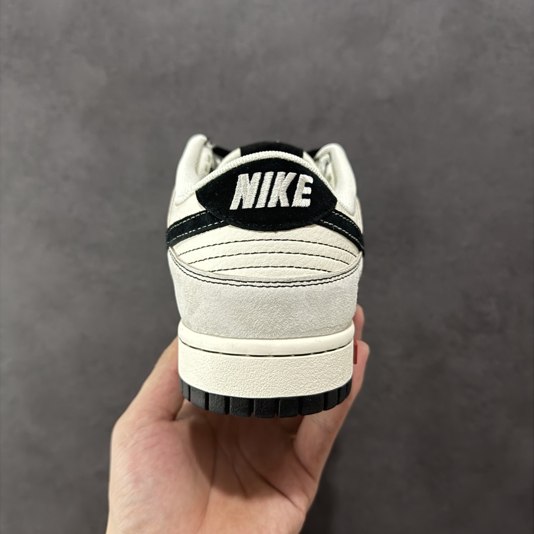 图片[4]-【定制版】Nk SB Dunk Low * 斯图西联名 高端定制 低帮休闲运动板鞋独家版型，柔软高端皮革鞋面，米黑配色，冲击视觉的同时，带来舒适脚感体验 #定制鞋盒 大厂纯原品质出货 超高清洁度 皮料切割干净无任何毛边 细节完美 货号：MM1089-031 尺码：36 36.5 37.5 38 38.5 39 40 40.5 41 42 42.5 43 44 44.5 45-选品中心