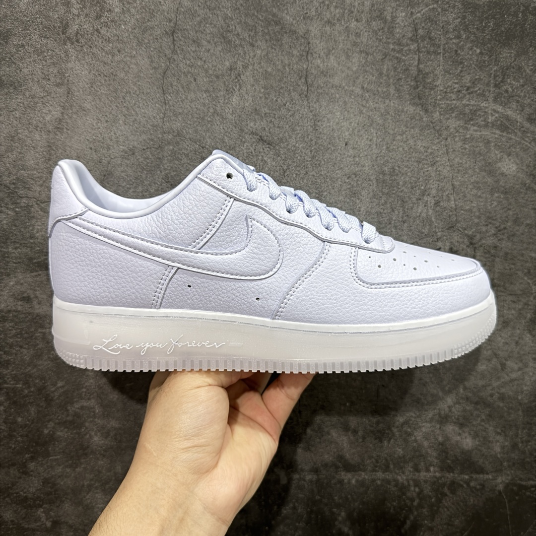 【G纯原】NOCTA x Air Force 1休闲板鞋灰蓝 CZ8065-500 独家私模 原厂皮料 配件齐全 原楦原纸板 纯正版型 清洁度完美 内置全掌气垫 尺码:35.5-47.5-选品中心