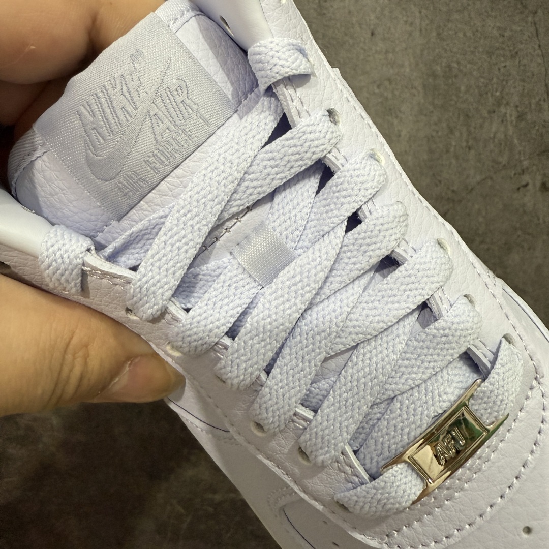 图片[5]-【G纯原】NOCTA x Air Force 1休闲板鞋灰蓝 CZ8065-500 独家私模 原厂皮料 配件齐全 原楦原纸板 纯正版型 清洁度完美 内置全掌气垫 尺码：35.5-47.5-选品中心