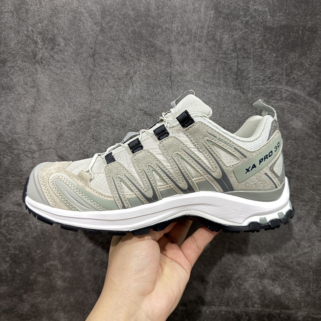  
【正确版本】SALOMON 萨洛蒙 XA PRO 3D 户外运动 网布减震防滑透气 低帮跑步鞋 男女