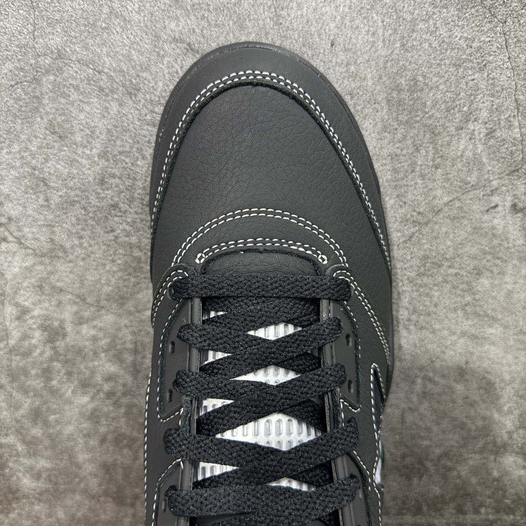 图片[5]-【PK纯原】Awake NY x Air Jordan AJ5 联名黑蓝 DV4982-004 SZ原厂全套原楦原纸板磨具开发 原厂皮料加持 原厂港宝加持定型后跟R度完美 同源原厂电绣 飞人针数密度立体效果一致 原厂拉帮手法 原厂配置纸衬高频鞋盒 原厂指令配双鞋带 原厂TPU网格鞋带扣 超高鞋面清洁度 最高QC检验标准 控制溢胶瑕疵 到手可放心比对发售原鞋 上脚百分百充正驾驭 尺码：40 40.5 41 42 42.5 43 44 44.5 45 46 47.5-选品中心