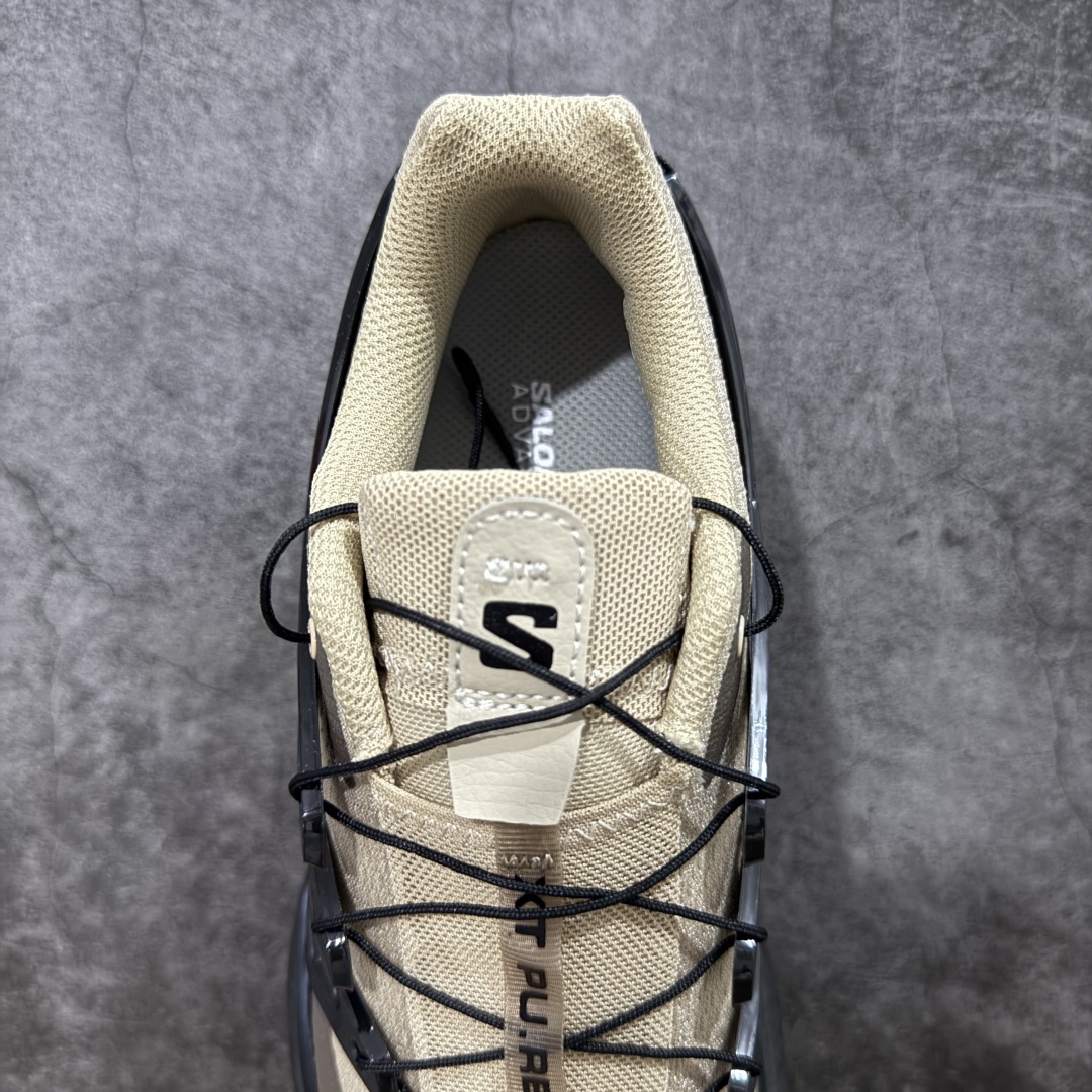 图片[8]-【巅峰版】SALOMON萨洛蒙 XT PU.RE ADVANCED 舒适百搭耐磨 低帮 越野跑步鞋 男女同款 黑棕 474462 萨洛蒙潮流越野机能户外功能鞋 纯原外贸平台特供订单 耗时半年巨作 全套原纸板楦头开发 原厂特供网布配套加持 确保原汁原味 完美呈现版型 原档数据独家私模五层组合大底 男女鞋同步官方开发至46.5 原装Ortholite轻量化鞋垫 中底布带钢印编号 原厂TPU锁扣 进口港宝加持 后跟自然饱满 还原公司包裹性 基于 SALOMON 初代 XT 鞋身造型并搭载 4D ADVANCED CHASSIS™ 大底打造而成 带来了多项足部控制与保护等功能性 如在运动过程中控制左右晃动的过程而提高稳定性、改善长途越野过程中足中到足尖的过渡、提高感知岩石的精确度以抵抗尖锐物体对脚底的伤害以及采用动态缓冲来增强穿着舒适感 从而减轻疲劳感 使其成为一双舒适且安全的户外之履 尺码：36 36.5 37.5 38 38.5 39 40 40.5 41 42 42.5 43 44 44.5 45-选品中心