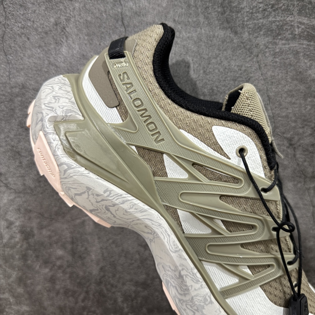 图片[7]-【巅峰版】SALOMON萨洛蒙 XT PU.RE ADVANCED 舒适百搭耐磨 低帮 越野跑步鞋 男女同款 灰绿 478026 萨洛蒙潮流越野机能户外功能鞋 纯原外贸平台特供订单 耗时半年巨作 全套原纸板楦头开发 原厂特供网布配套加持 确保原汁原味 完美呈现版型 原档数据独家私模五层组合大底 男女鞋同步官方开发至46.5 原装Ortholite轻量化鞋垫 中底布带钢印编号 原厂TPU锁扣 进口港宝加持 后跟自然饱满 还原公司包裹性 基于 SALOMON 初代 XT 鞋身造型并搭载 4D ADVANCED CHASSIS™ 大底打造而成 带来了多项足部控制与保护等功能性 如在运动过程中控制左右晃动的过程而提高稳定性、改善长途越野过程中足中到足尖的过渡、提高感知岩石的精确度以抵抗尖锐物体对脚底的伤害以及采用动态缓冲来增强穿着舒适感 从而减轻疲劳感 使其成为一双舒适且安全的户外之履 尺码：36 36.5 37.5 38 38.5 39 40 40.5 41 42 42.5 43 44 44.5 45-选品中心