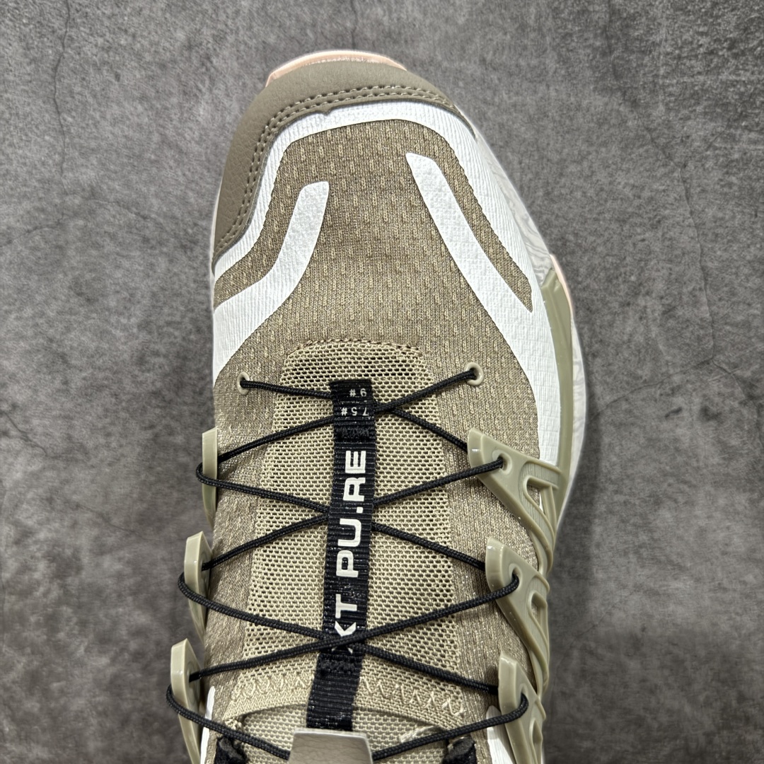 图片[5]-【巅峰版】SALOMON萨洛蒙 XT PU.RE ADVANCED 舒适百搭耐磨 低帮 越野跑步鞋 男女同款 灰绿 478026 萨洛蒙潮流越野机能户外功能鞋 纯原外贸平台特供订单 耗时半年巨作 全套原纸板楦头开发 原厂特供网布配套加持 确保原汁原味 完美呈现版型 原档数据独家私模五层组合大底 男女鞋同步官方开发至46.5 原装Ortholite轻量化鞋垫 中底布带钢印编号 原厂TPU锁扣 进口港宝加持 后跟自然饱满 还原公司包裹性 基于 SALOMON 初代 XT 鞋身造型并搭载 4D ADVANCED CHASSIS™ 大底打造而成 带来了多项足部控制与保护等功能性 如在运动过程中控制左右晃动的过程而提高稳定性、改善长途越野过程中足中到足尖的过渡、提高感知岩石的精确度以抵抗尖锐物体对脚底的伤害以及采用动态缓冲来增强穿着舒适感 从而减轻疲劳感 使其成为一双舒适且安全的户外之履 尺码：36 36.5 37.5 38 38.5 39 40 40.5 41 42 42.5 43 44 44.5 45-选品中心