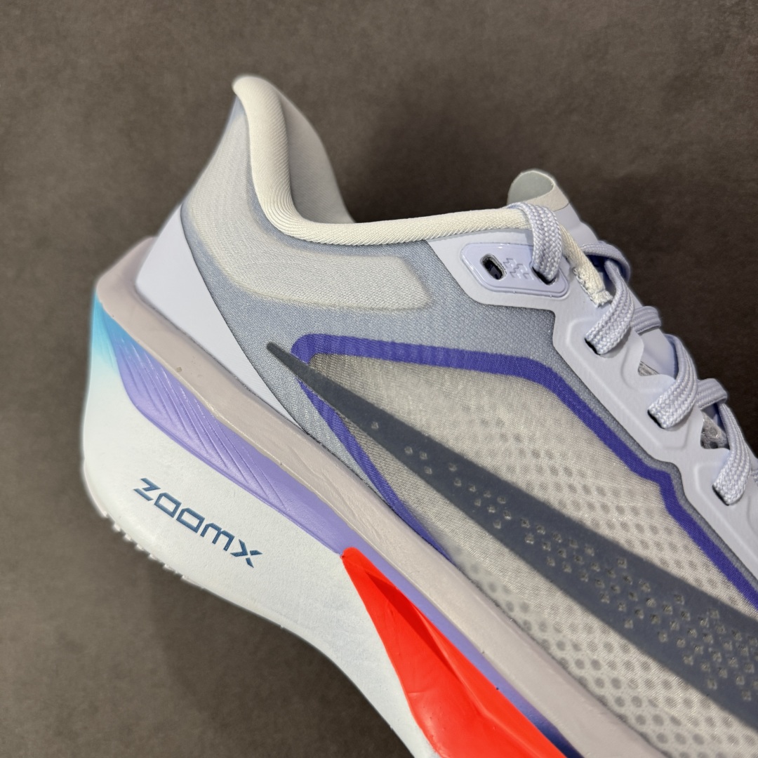 图片[6]-【公司级】NK ZoomX Invincible Run Flyknit 6 轻量跑鞋 飞织低帮休闲运动慢跑鞋 厚底增高 老爹鞋 此鞋专为短跑运动员而生 是为 5 至 10 公里距离的赛事和训练打造 整体设计采用流线型的轻质工程网眼材质构成鞋面 并与其他 Running 旗舰鞋款同样搭载全脚掌 ZoomX 缓冲中底 搭配 Pebax 物料与橡胶外底 ZoomX StreakFly 首发配色以Prototype呈现 其灵感是来自开发期间的磨损测试 透过编号的标记与内侧的预期跑步距离突出研发过程 货号： FN8454-002 尺码：36 36.5 37.5 38 38.5 39 40 40.5 41 42 42.5 43 44 45-选品中心