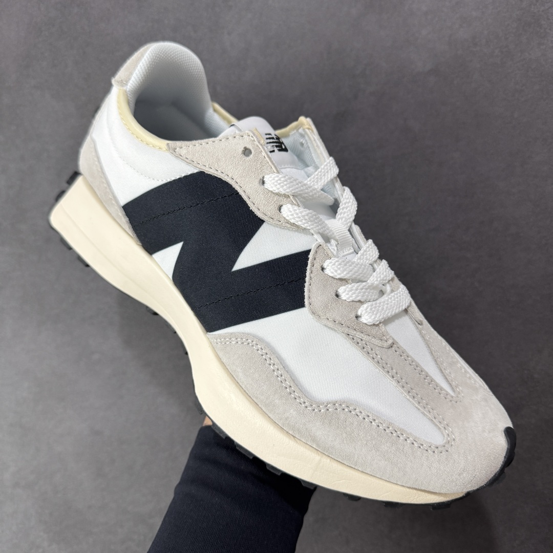图片[3]-【K8版本】NB新百伦New Balance NB327系列复古休闲运动慢跑鞋 MS327FE 全新 New Balance 327 系列，以更纯粹的复古风格设计打造的全新造型。侧身还以解构设计，将 N 字标志以做旧压花样式呈现，样式别具新意。而麂皮、冲孔皮革的塑造，则呈现出高级怀旧气质，也让鞋款在奢华时装风格与运动氛围之间达到了平衡。 尺码：36～45半-选品中心