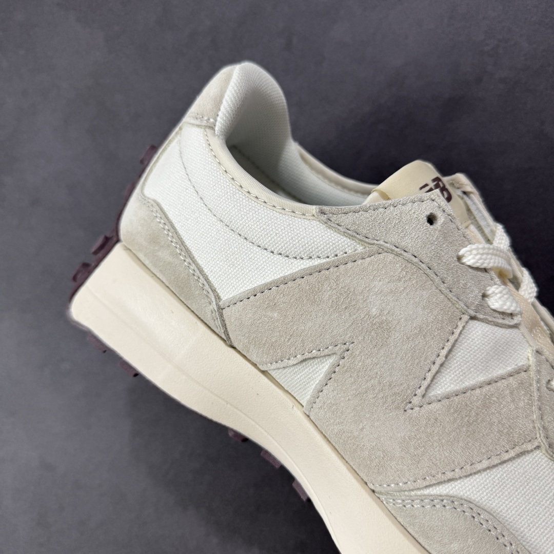 图片[6]-【K8版本】NB新百伦New Balance NB327系列复古休闲运动慢跑鞋 WS327FB 全新 New Balance 327 系列，以更纯粹的复古风格设计打造的全新造型。侧身还以解构设计，将 N 字标志以做旧压花样式呈现，样式别具新意。而麂皮、冲孔皮革的塑造，则呈现出高级怀旧气质，也让鞋款在奢华时装风格与运动氛围之间达到了平衡。 尺码：36～45半-选品中心