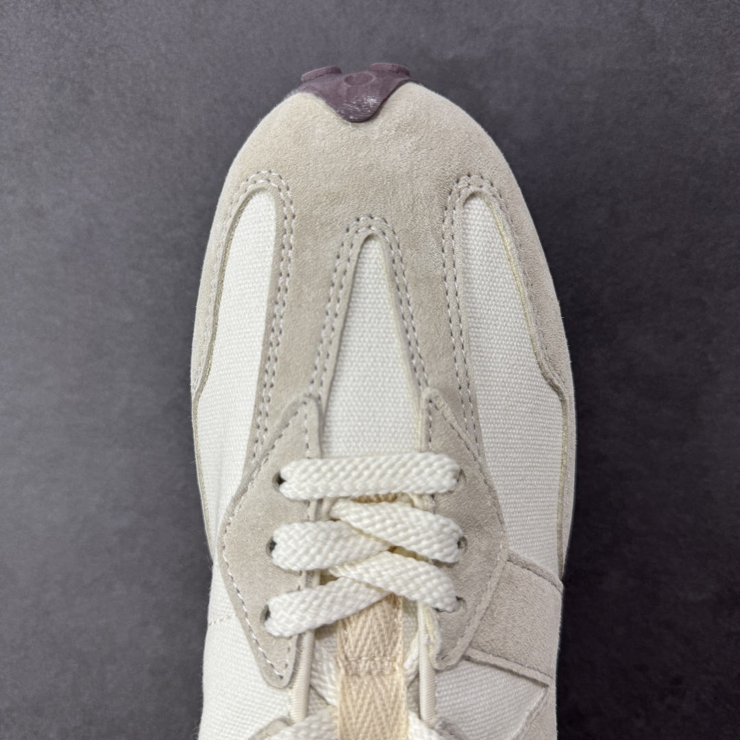 图片[8]-【K8版本】NB新百伦New Balance NB327系列复古休闲运动慢跑鞋 WS327FB 全新 New Balance 327 系列，以更纯粹的复古风格设计打造的全新造型。侧身还以解构设计，将 N 字标志以做旧压花样式呈现，样式别具新意。而麂皮、冲孔皮革的塑造，则呈现出高级怀旧气质，也让鞋款在奢华时装风格与运动氛围之间达到了平衡。 尺码：36～45半-选品中心