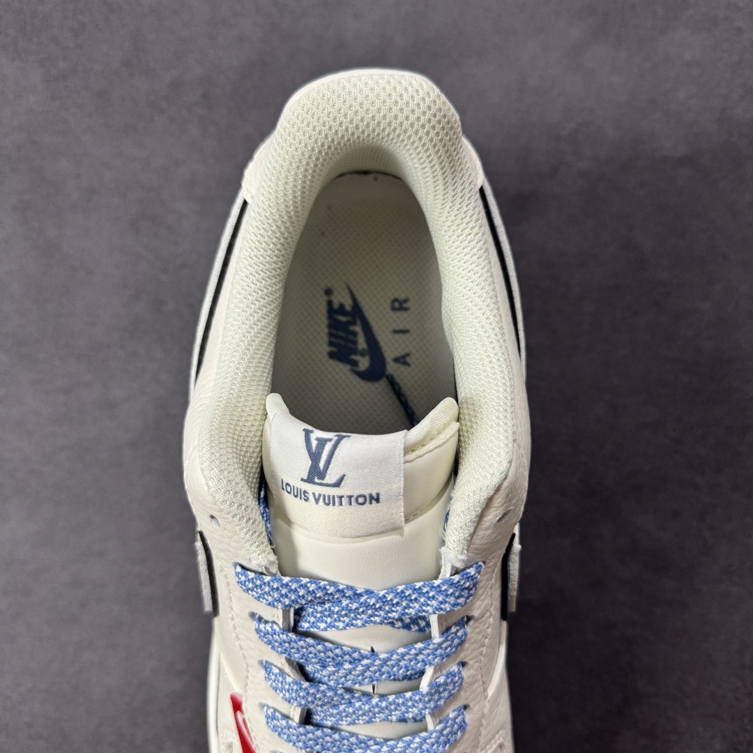 图片[7]-【定制版】Louis Vuitton x Nk Air Force 1’07 定制配色 Lv联名 空军一号低帮经典低帮休闲百搭板鞋 CS5288-018 定制鞋盒 大厂流水作业生产 超高清洁度 皮料切割干净无任何毛边 细节完美   尺码：36 36.5 37.5 38 38.5 39 40 40.5 41 42 42.5 43 44 44.5 45-选品中心