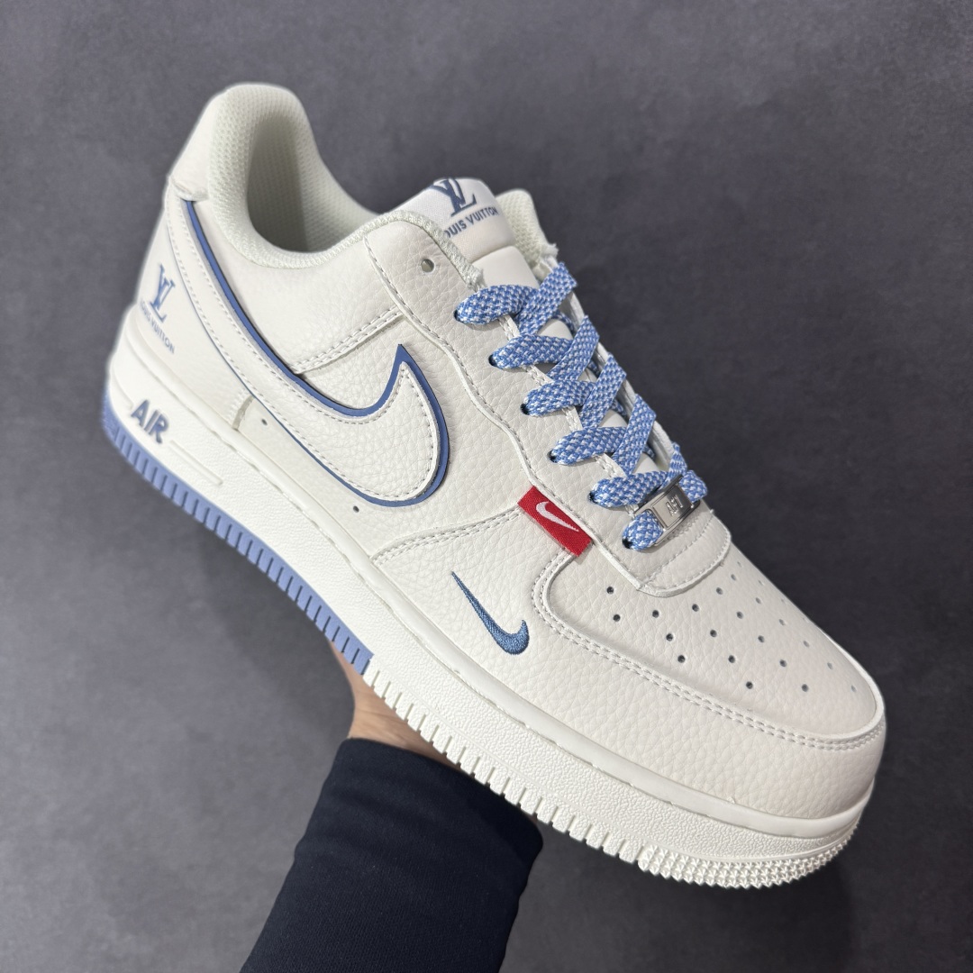 图片[3]-【定制版】Louis Vuitton x Nk Air Force 1’07 定制配色 Lv联名 空军一号低帮经典低帮休闲百搭板鞋 CS5288-018 定制鞋盒 大厂流水作业生产 超高清洁度 皮料切割干净无任何毛边 细节完美   尺码：36 36.5 37.5 38 38.5 39 40 40.5 41 42 42.5 43 44 44.5 45-选品中心
