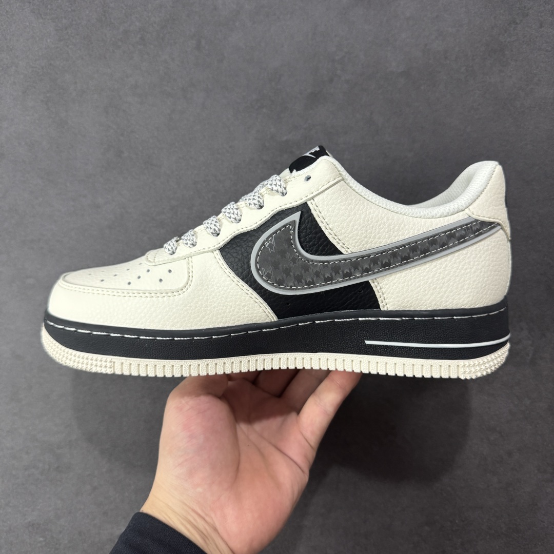 图片[2]-【定制版】Nike Air Force 1\’07 Low 联名 双层米黑 空军一号低帮休闲板鞋 XX3168-206  #原楦头原纸板 原装鞋盒 定制五金配件 内置全掌气垫 原厂鞋底   尺码：36 36.5 37.5 38 38.5 39 40 40.5 41 42 42.5 43 44 44.5 45-选品中心