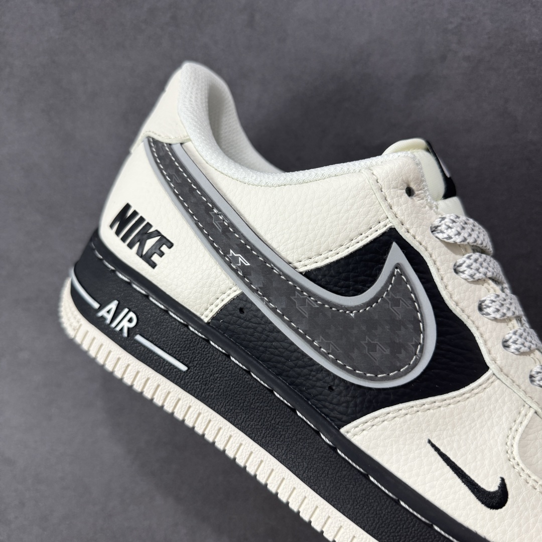 图片[6]-【定制版】Nike Air Force 1\’07 Low 联名 双层米黑 空军一号低帮休闲板鞋 XX3168-206  #原楦头原纸板 原装鞋盒 定制五金配件 内置全掌气垫 原厂鞋底   尺码：36 36.5 37.5 38 38.5 39 40 40.5 41 42 42.5 43 44 44.5 45-选品中心