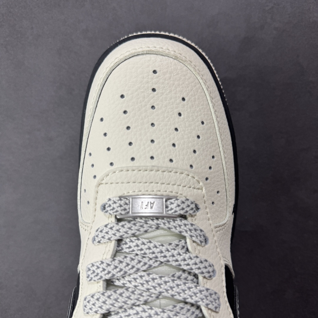 图片[8]-【定制版】Nike Air Force 1\’07 Low 联名 双层米黑 空军一号低帮休闲板鞋 XX3168-206  #原楦头原纸板 原装鞋盒 定制五金配件 内置全掌气垫 原厂鞋底   尺码：36 36.5 37.5 38 38.5 39 40 40.5 41 42 42.5 43 44 44.5 45-选品中心