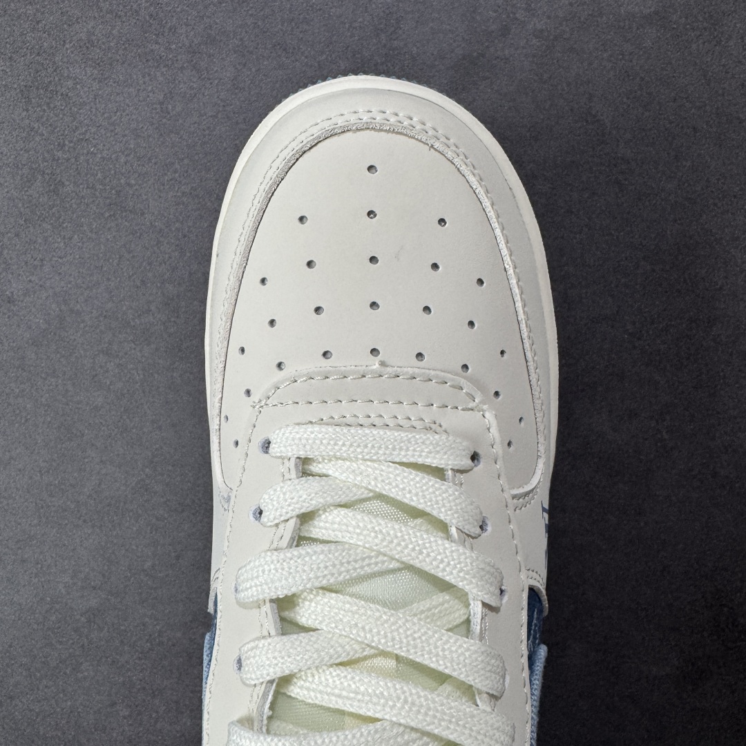 图片[8]-【定制版】Nike Air Force 1\’07 Low LV联名 蓝布勾 空军一号低帮休闲板鞋 DF0188-068  #原楦头原纸板 原装鞋盒 定制五金配件 内置全掌气垫 原厂鞋底   尺码：36 36.5 37.5 38 38.5 39 40 40.5 41 42 42.5 43 44 44.5 45-选品中心