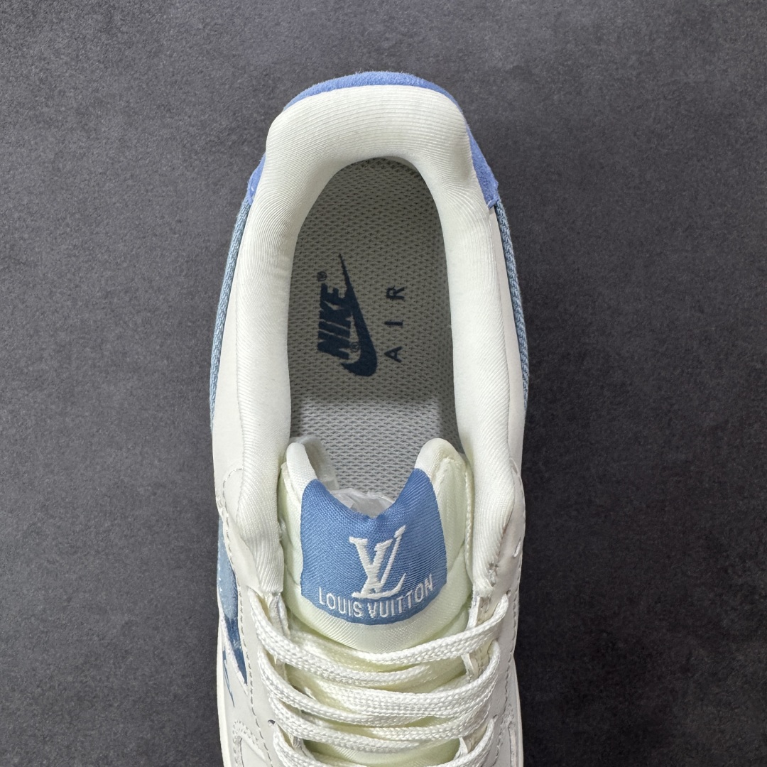 图片[7]-【定制版】Nike Air Force 1\’07 Low LV联名 蓝布勾 空军一号低帮休闲板鞋 DF0188-068  #原楦头原纸板 原装鞋盒 定制五金配件 内置全掌气垫 原厂鞋底   尺码：36 36.5 37.5 38 38.5 39 40 40.5 41 42 42.5 43 44 44.5 45-选品中心