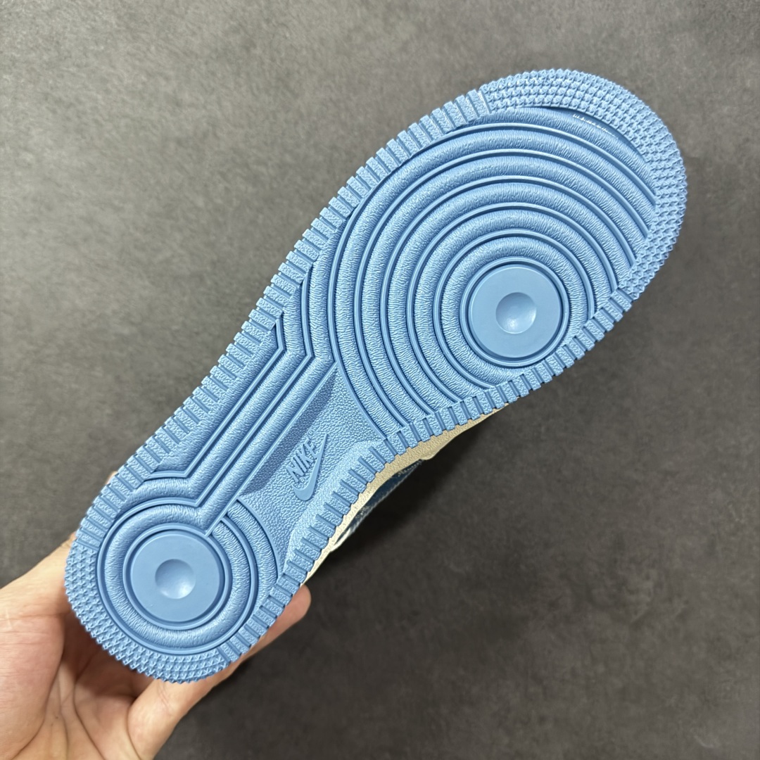 图片[9]-【定制版】Nike Air Force 1\’07 Low LV联名 蓝布勾 空军一号低帮休闲板鞋 DF0188-068  #原楦头原纸板 原装鞋盒 定制五金配件 内置全掌气垫 原厂鞋底   尺码：36 36.5 37.5 38 38.5 39 40 40.5 41 42 42.5 43 44 44.5 45-选品中心