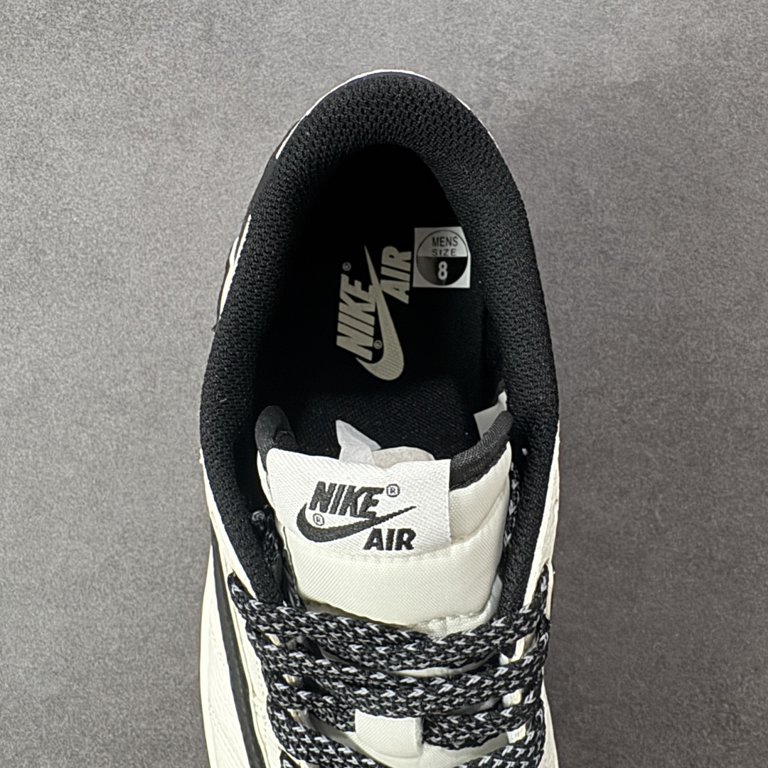 图片[7]-【定制版】Travis Scott x Fragment Design x Air Jordan 1 Low OG SP AJ1 乔1 斯图西联名 低帮文化休闲板鞋 ST5696-261  #多方联名合作融合了Travis Scott 独特的音乐风格，藤原浩个性的设计风格以及Jordan品牌的经典元素 使其成为一双具有独特身份和价值的鞋子 清新而立体的外观加上联名标识更突出了其独特身份 这种配色方案显示出活力和时尚感 在视觉上引人注目 鞋身的质感和细腻的细节处理使其显得高端而格调十足 这款“倒钩”联名是设计与创意完美结合 融合多方的个性风格是一款备受瞩目的潮流鞋款  尺码：36 36.5 37.5 38 38.5 39 40 40.5 41 42 42.5 43 44 44.5 45-选品中心