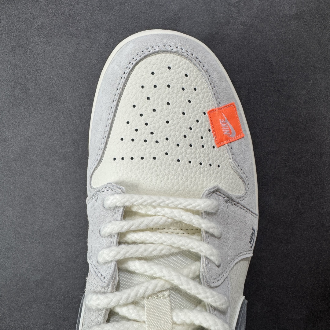 图片[8]-【定制版】Air Jordan 1 Low AJ1 乔1 斯图西联名 红标米灰猪八 高端定制 低帮复古篮球鞋 YX5066-305  #定制鞋盒 大厂纯原品质出货 超高清洁度 皮料切割干净无任何毛边 细节完美   尺码：36 36.5 37.5 38 38.5 39 40 40.5 41 42 42.5 43 44 44.5 45-选品中心