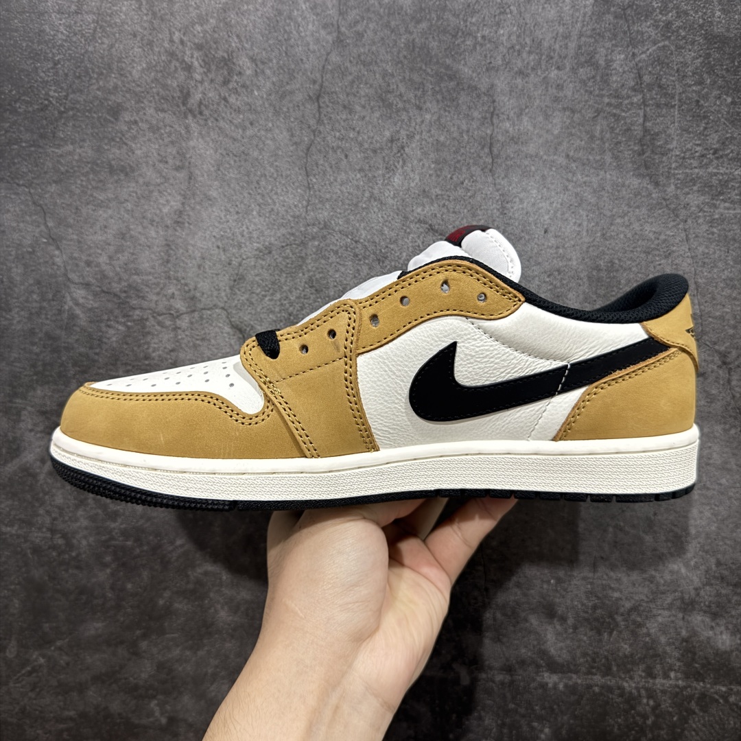 图片[2]-【DG纯原版本】Air Jordan 1 Low og AJ1乔1低帮男子文化篮球 白棕小麦 新秀 CZ0790-107 国内一线头部知名大厂出品 高端外贸零售专供品质 原厂麂皮 超高清洁度 原鞋原楦头纸板开发 原厂防尘纸 极致一眼正品既视感 尺码：40 40.5 41 42 42.5 43 44 44.5 45 46 47.5-选品中心