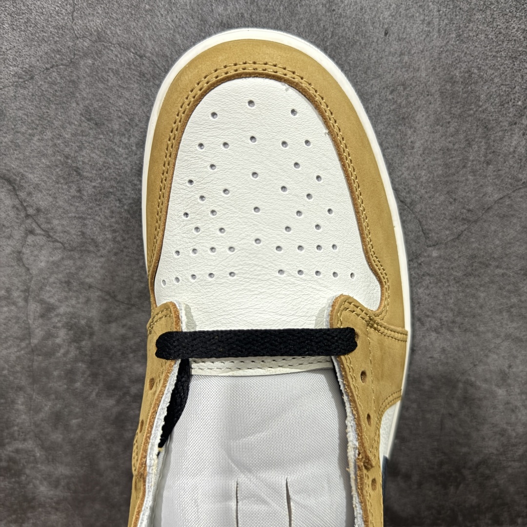 图片[5]-【DG纯原版本】Air Jordan 1 Low og AJ1乔1低帮男子文化篮球 白棕小麦 新秀 CZ0790-107 国内一线头部知名大厂出品 高端外贸零售专供品质 原厂麂皮 超高清洁度 原鞋原楦头纸板开发 原厂防尘纸 极致一眼正品既视感 尺码：40 40.5 41 42 42.5 43 44 44.5 45 46 47.5-选品中心