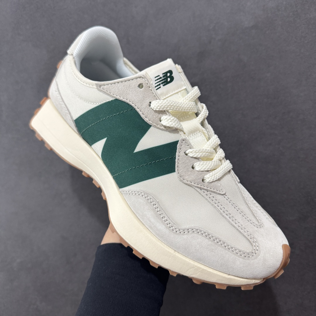 图片[3]-【K8版本】NB新百伦New Balance NB327系列复古休闲运动慢跑鞋 MS327HR1 全新 New Balance 327 系列，以更纯粹的复古风格设计打造的全新造型。侧身还以解构设计，将 N 字标志以做旧压花样式呈现，样式别具新意。而麂皮、冲孔皮革的塑造，则呈现出高级怀旧气质，也让鞋款在奢华时装风格与运动氛围之间达到了平衡。 尺码：36～45半-选品中心