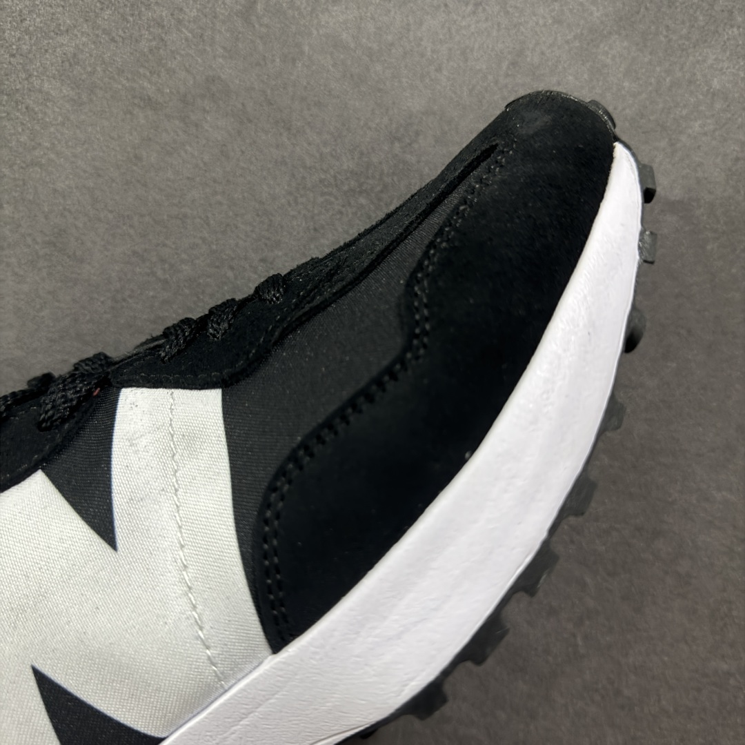 图片[5]-【K8版本】NB新百伦New Balance NB327系列复古休闲运动慢跑鞋 MS327CPG 全新 New Balance 327 系列，以更纯粹的复古风格设计打造的全新造型。侧身还以解构设计，将 N 字标志以做旧压花样式呈现，样式别具新意。而麂皮、冲孔皮革的塑造，则呈现出高级怀旧气质，也让鞋款在奢华时装风格与运动氛围之间达到了平衡。 尺码：36～45半-选品中心