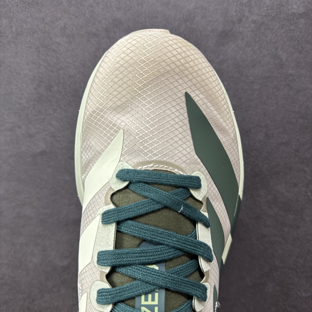 图片[8]-【公司级】阿迪达斯 Adidas Adizero Adios 9 M 阿迪超轻透气缓震跑鞋 马牌橡胶大底+超临界爆米花中底+尼龙抗扭片 此款是ADIOS系列最轻的鞋 41.5#单只170克 整体外观造型与adiZero Adios Pro EVO 1非常相似 中底配置方面搭载全掌Lightstrike Pro 鞋面采用透气网面示人 契合日常训练鞋的定位 更加耐用 外底给到了马牌橡胶 及上代竞速旗舰adidas Adizero Adios Pro 3区域分布 货号：JS3138 尺码：36 36.5 37 38 38.5 39 40 40.5 41 42 42.5 43 44 44.5 45-选品中心