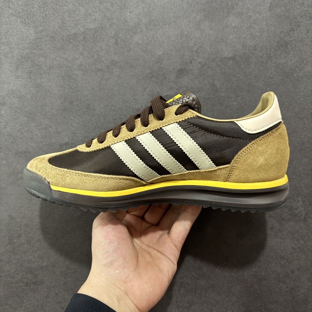 图片[2]-【正确版】AD Original SL 72 RS 经典复古轻便休闲运动慢跑鞋 原鞋开发 版型正确 平台外单特供，鞋头设计饱满圆润，翻毛皮和尼龙材质结合的鞋面 上脚舒适柔软，橡胶大底非常耐磨防滑 包裹型很好 整体纤长。 货号：IG4645 尺码：36-45-选品中心