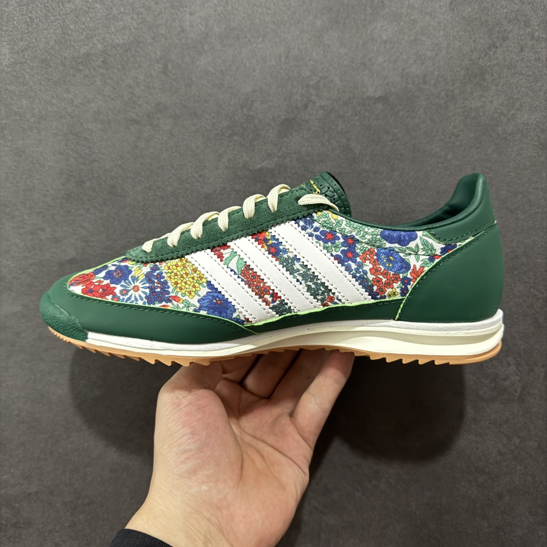 图片[2]-【正确版】AD Original SL 72 RS 经典复古轻便休闲运动慢跑鞋 原鞋开发 版型正确 平台外单特供，鞋头设计饱满圆润，翻毛皮和尼龙材质结合的鞋面 上脚舒适柔软，橡胶大底非常耐磨防滑 包裹型很好 整体纤长。 货号：JH7226 尺码：36-45-选品中心