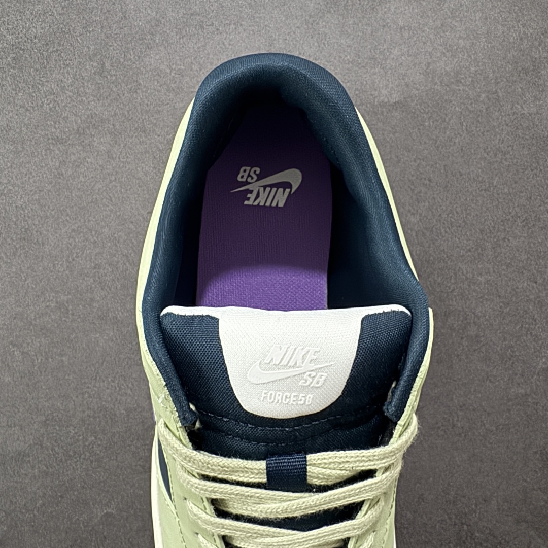 图片[7]-【纯原版】NK SB Force 58 Prml 空军58系列低帮休闲运动滑板板鞋 DV5476-300 市面最高版出货 区别市场通货便宜版本 质感细节 中底鞋垫都不一样 欢迎对比 鞋面由帆布和麂皮拼接 层次感丰富 搭配硫化外底 耐磨耐穿 鞋舌及中底后跟处饰有SB Logo 表明鞋款身份 采用包边设计 经久耐穿 硫化结构则有效提升灵活性 穿上这款全新推出的创意力作 助你耀动街头 尺码：35.5 36 36.5 37.5 38 38.5 39 40 40.5 41 42 42.5 43 44 45-选品中心