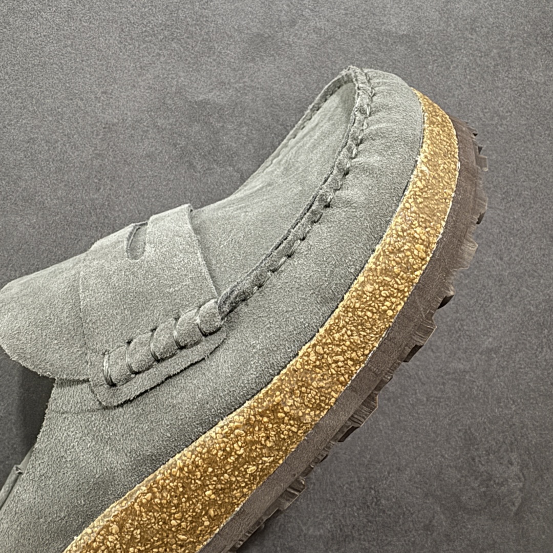 图片[5]-【莞顶纯原】勃肯 Birkenstock 优雅老钱风 乐福拖 广东原产#德国百年知名鞋履品牌·勃肯Birkenstock 勃肯#采用质地柔软绒面材质#中底搭载缓震软木橡胶 其特有的鞋床设计，贴合脚面穿着舒适 Birkenstock Milano中性软木鞋底经典款式，非常好搭，鞋底结实耐磨，适合夏天。 尺码：35-45-选品中心