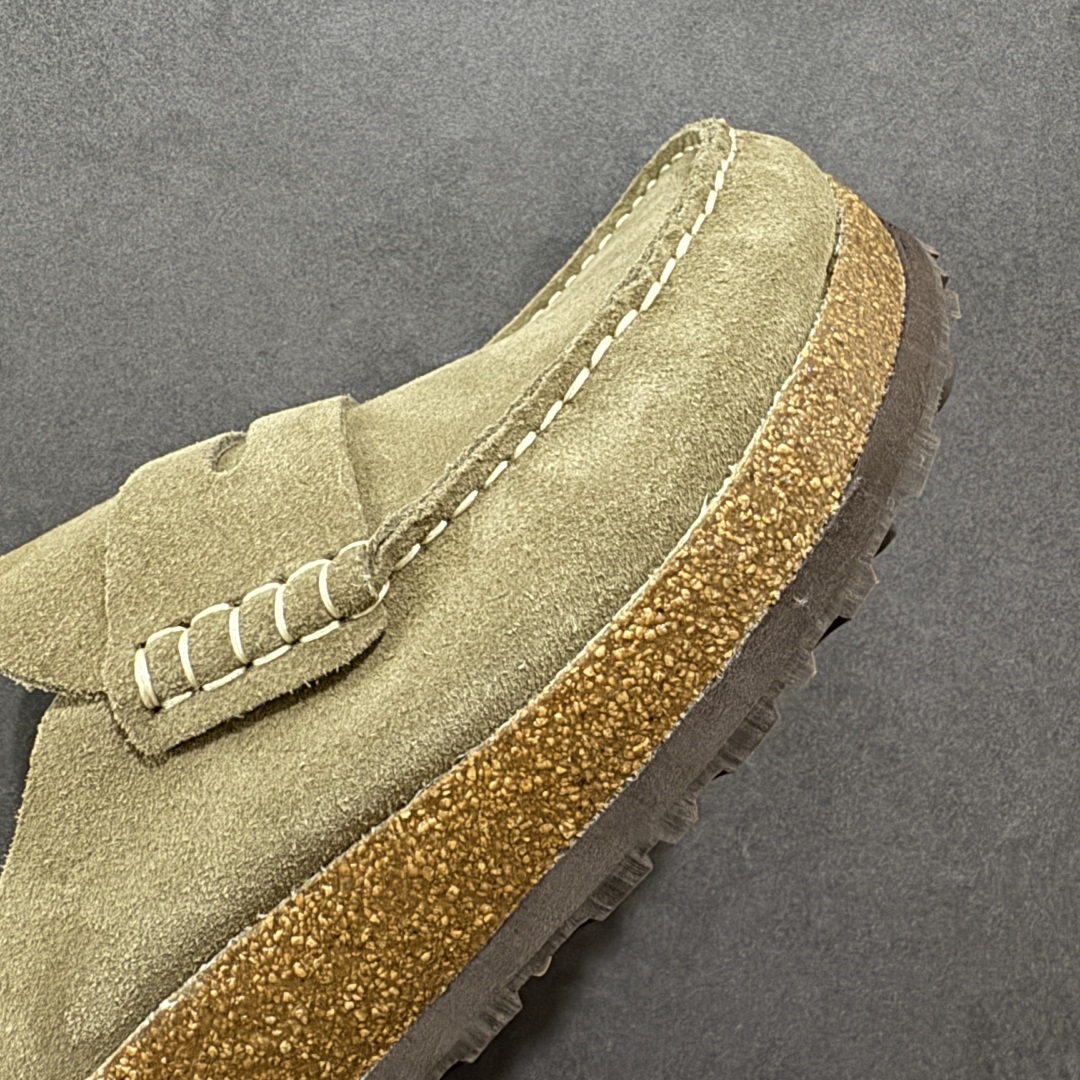 图片[5]-【莞顶纯原】勃肯 Birkenstock 优雅老钱风 乐福拖 广东原产#德国百年知名鞋履品牌·勃肯Birkenstock 勃肯#采用质地柔软绒面材质#中底搭载缓震软木橡胶 其特有的鞋床设计，贴合脚面穿着舒适 Birkenstock Milano中性软木鞋底经典款式，非常好搭，鞋底结实耐磨，适合夏天。 尺码：35-45-选品中心