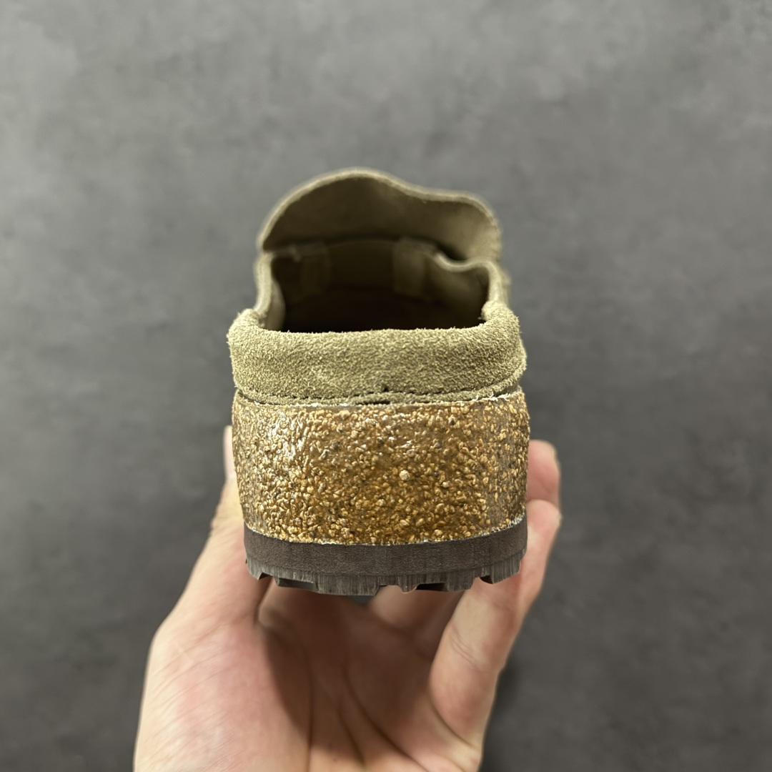 图片[4]-【莞顶纯原】勃肯 Birkenstock 优雅老钱风 乐福拖 广东原产#德国百年知名鞋履品牌·勃肯Birkenstock 勃肯#采用质地柔软绒面材质#中底搭载缓震软木橡胶 其特有的鞋床设计，贴合脚面穿着舒适 Birkenstock Milano中性软木鞋底经典款式，非常好搭，鞋底结实耐磨，适合夏天。 尺码：35-45-选品中心