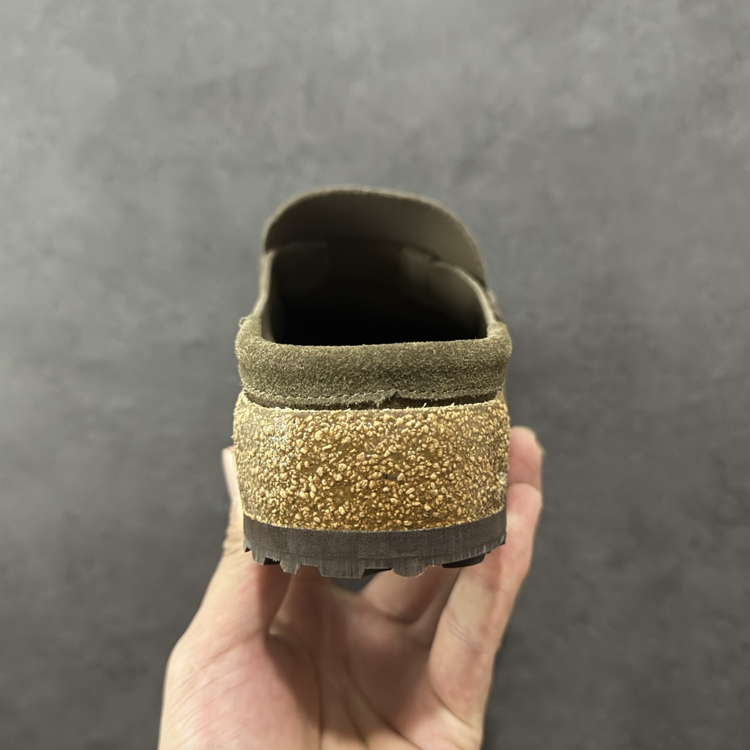 图片[4]-【莞顶纯原】勃肯 Birkenstock 优雅老钱风 乐福拖 广东原产#德国百年知名鞋履品牌·勃肯Birkenstock 勃肯#采用质地柔软绒面材质#中底搭载缓震软木橡胶 其特有的鞋床设计，贴合脚面穿着舒适 Birkenstock Milano中性软木鞋底经典款式，非常好搭，鞋底结实耐磨，适合夏天。 尺码：35-45-选品中心