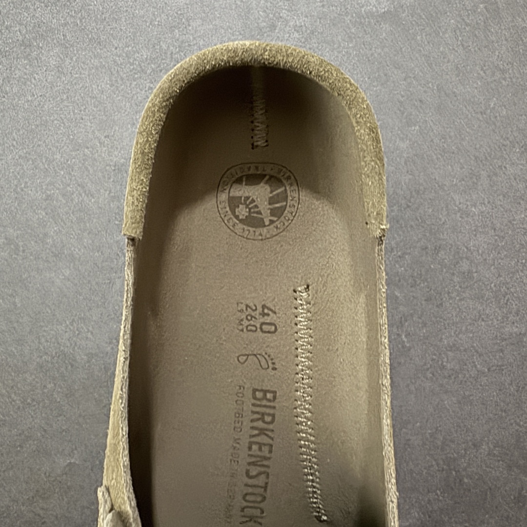 图片[7]-【莞顶纯原】勃肯 Birkenstock 优雅老钱风 乐福拖 广东原产#德国百年知名鞋履品牌·勃肯Birkenstock 勃肯#采用质地柔软绒面材质#中底搭载缓震软木橡胶 其特有的鞋床设计，贴合脚面穿着舒适 Birkenstock Milano中性软木鞋底经典款式，非常好搭，鞋底结实耐磨，适合夏天。 尺码：35-45-选品中心