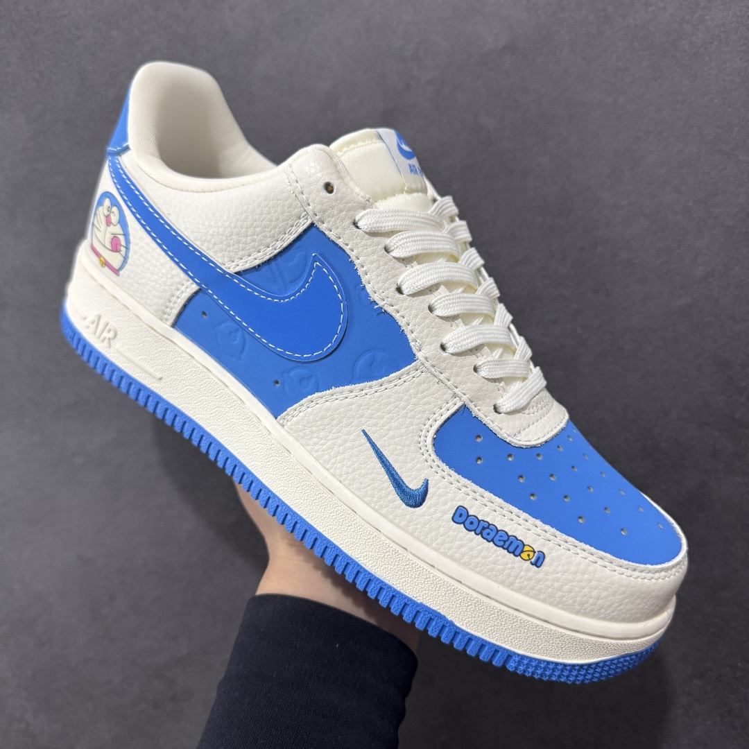 图片[3]-【定制版】Nike Air Force 1\’07 Low 哆唻A梦 空军一号低帮休闲板鞋 KK1988-089  #原楦头原纸板 原装鞋盒 定制五金配件 内置全掌气垫 原厂鞋底   尺码：36 36.5 37.5 38 38.5 39 40 40.5 41 42 42.5 43 44 44.5 45-选品中心