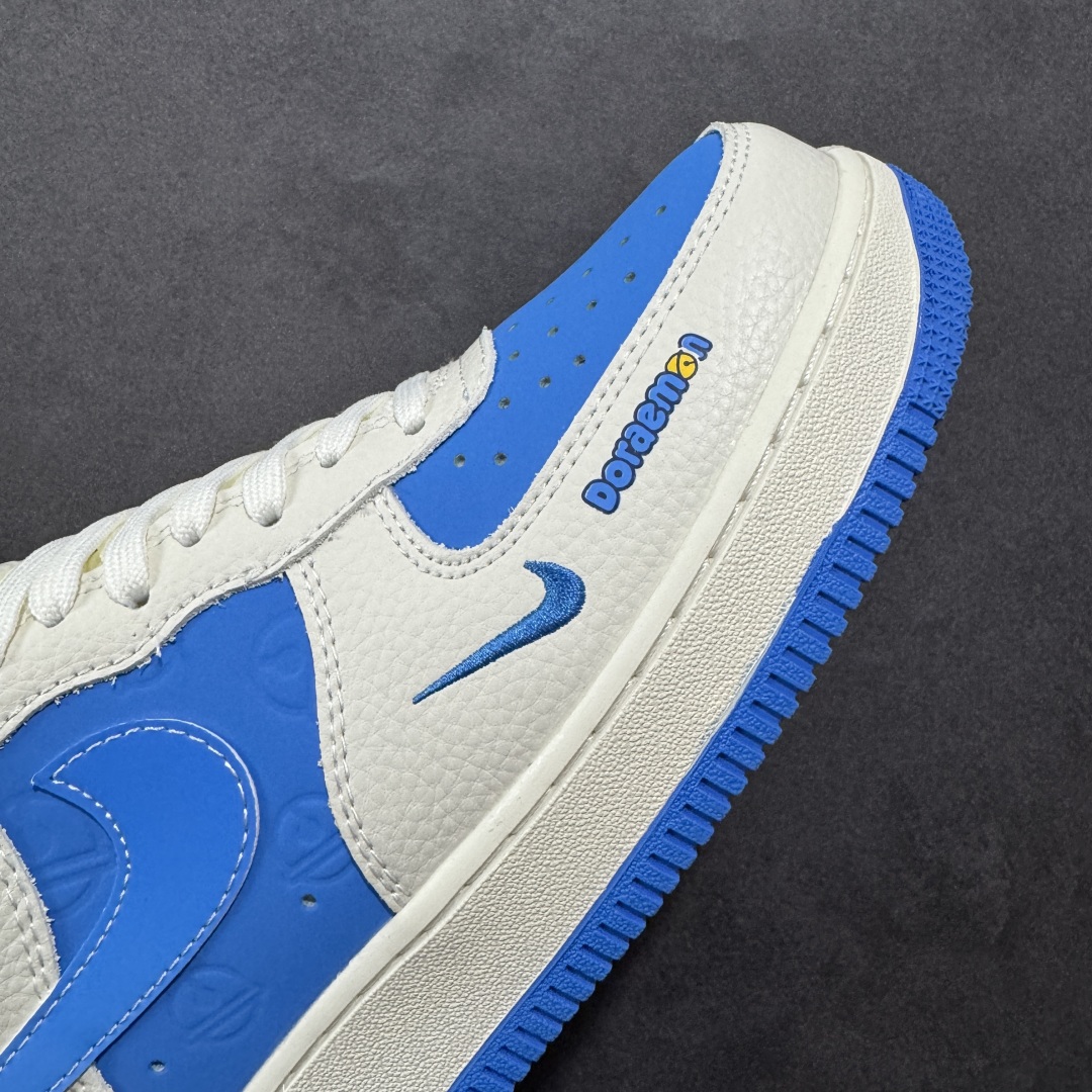 图片[5]-【定制版】Nike Air Force 1\’07 Low 哆唻A梦 空军一号低帮休闲板鞋 KK1988-089  #原楦头原纸板 原装鞋盒 定制五金配件 内置全掌气垫 原厂鞋底   尺码：36 36.5 37.5 38 38.5 39 40 40.5 41 42 42.5 43 44 44.5 45-选品中心