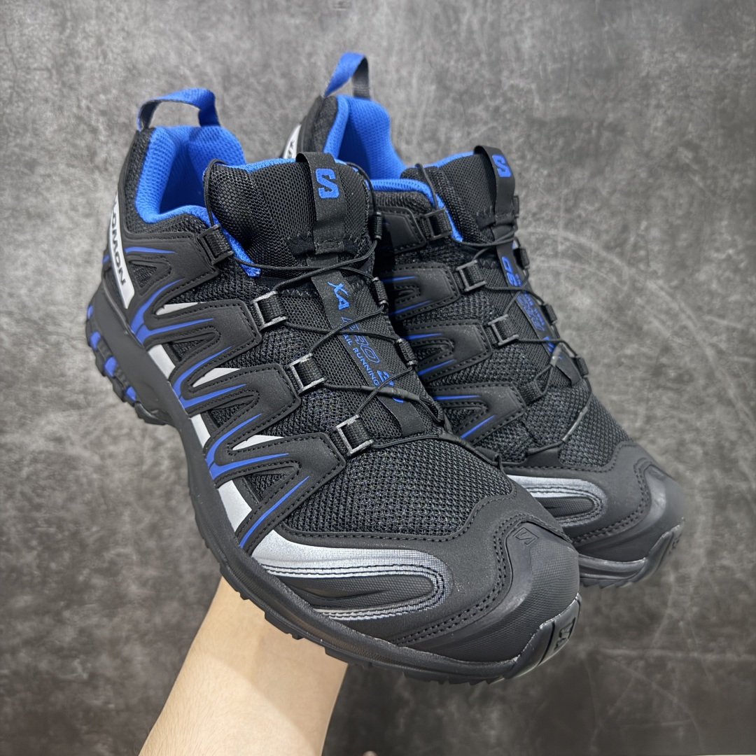  
【正确版本】SALOMON 萨洛蒙 XA PRO 3D 户外运动 网布减震防滑透气 低帮跑步鞋 男女