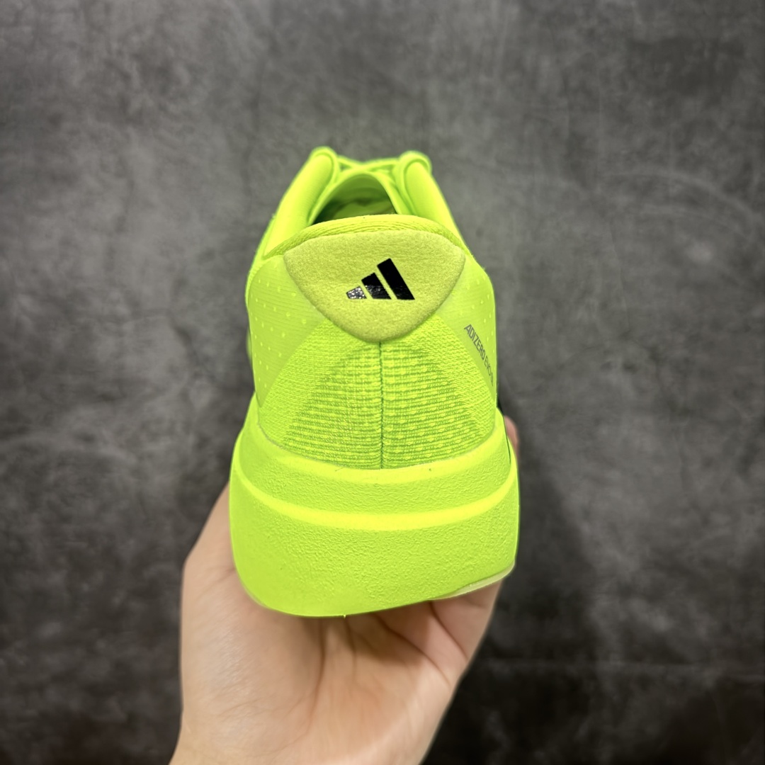 图片[4]-【PK版】AD Adizero Evo SL M 零度系列马拉松轻量竞速运动跑鞋 JP3416 绿黑 原材料 内置碳板 原厂网纱潮流 超临界发泡大底 脚感软弹度与原版非常接近 细节目前市场最接近原版品质 尺码：36 36.5 37.5 38 38.5 39 40 40.5 41 42 42.5 43 44 44.5 45 46-选品中心