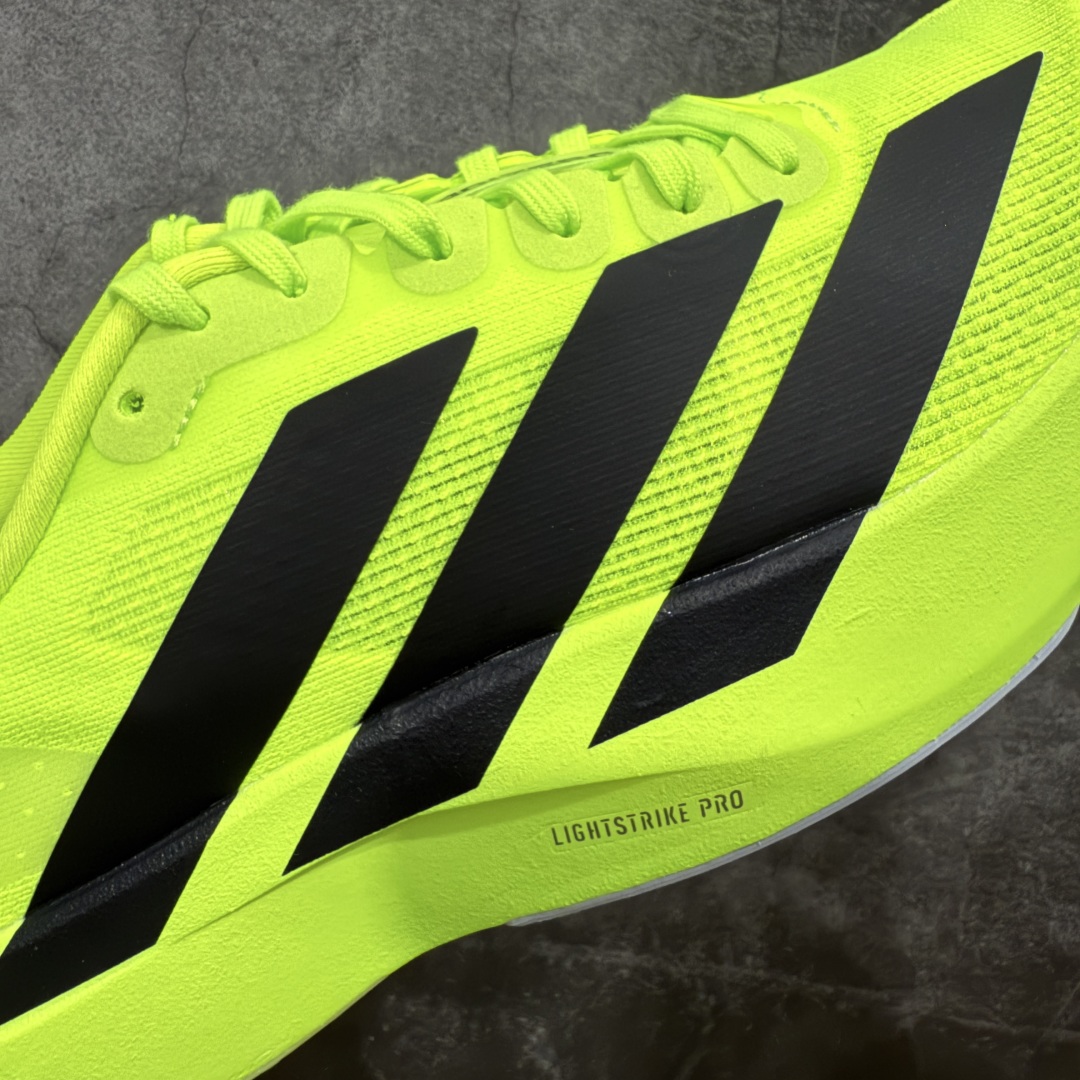 图片[4]-【PK版】AD Adizero Evo SL M 零度系列马拉松轻量竞速运动跑鞋 JP3416 绿黑 原材料 内置碳板 原厂网纱潮流 超临界发泡大底 脚感软弹度与原版非常接近 细节目前市场最接近原版品质 尺码：36 36.5 37.5 38 38.5 39 40 40.5 41 42 42.5 43 44 44.5 45 46-选品中心