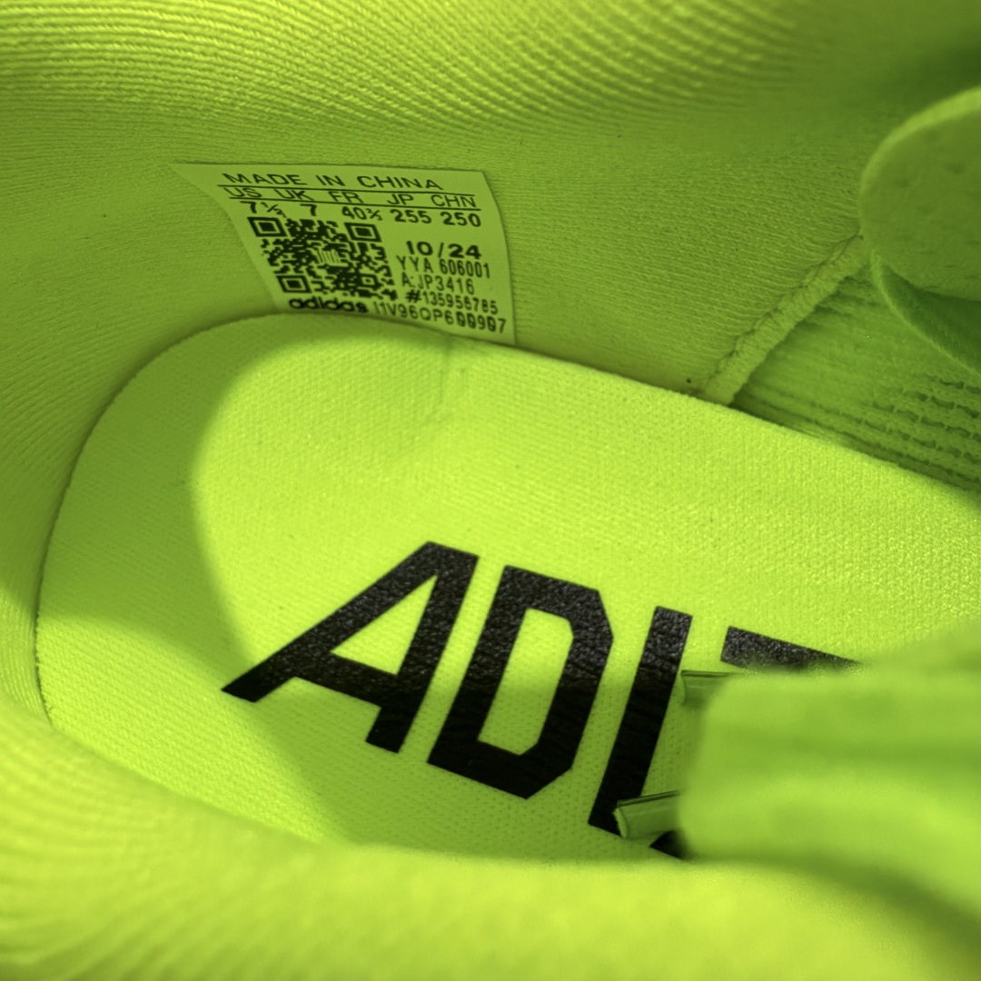 图片[7]-【PK版】AD Adizero Evo SL M 零度系列马拉松轻量竞速运动跑鞋 JP3416 绿黑 原材料 内置碳板 原厂网纱潮流 超临界发泡大底 脚感软弹度与原版非常接近 细节目前市场最接近原版品质 尺码：36 36.5 37.5 38 38.5 39 40 40.5 41 42 42.5 43 44 44.5 45 46-选品中心