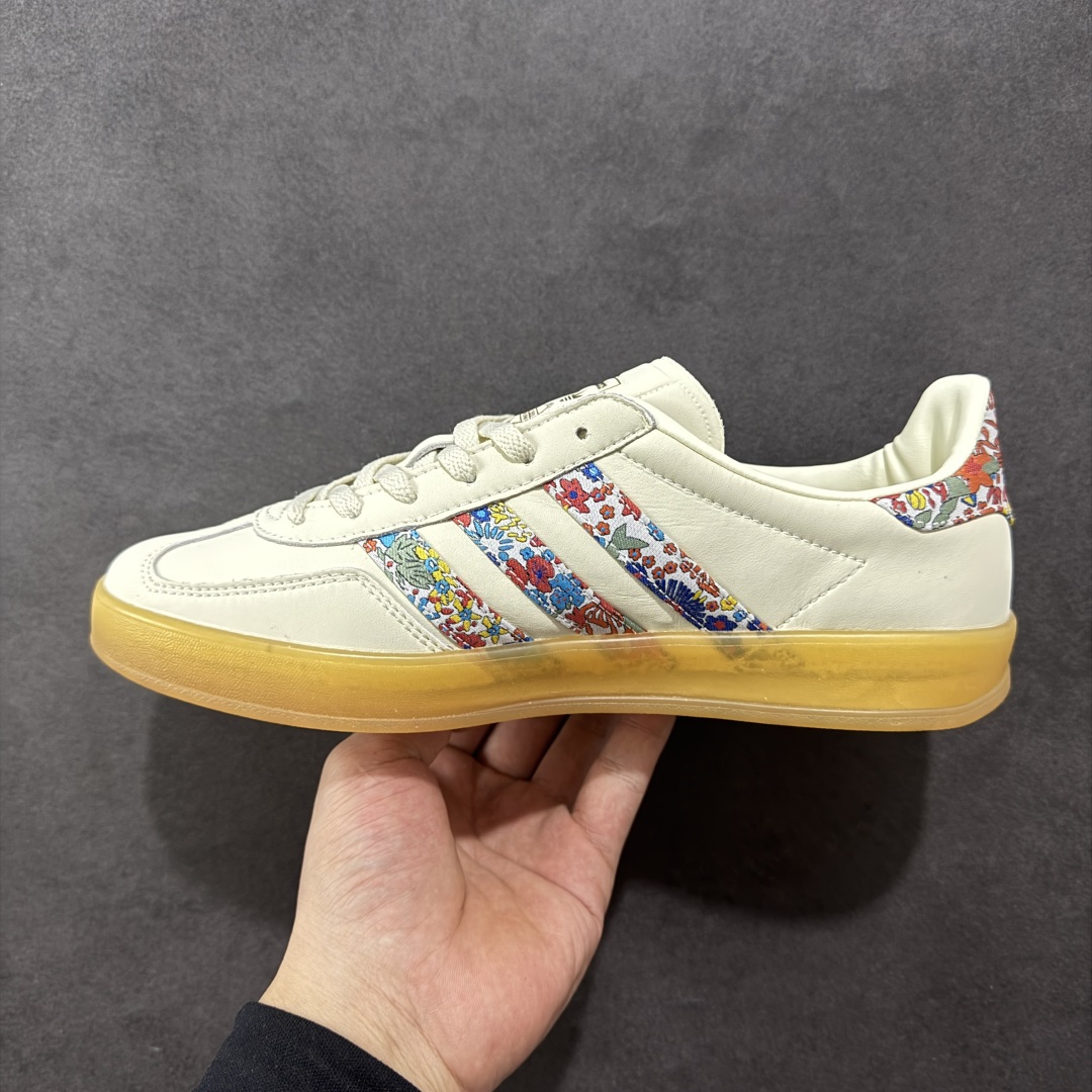 图片[2]-【神版】阿迪达斯Adidas Gazelle Indoor Trainers 羚羊内训系列低帮复古百搭休闲运动德训风板鞋 原楦开发版型，采用猪巴革组合环保纤维革鞋面材质，内环保海玻璃鞋垫，外置RB橡胶大底❗️ 货号：JH7370 尺码：36-45半-选品中心